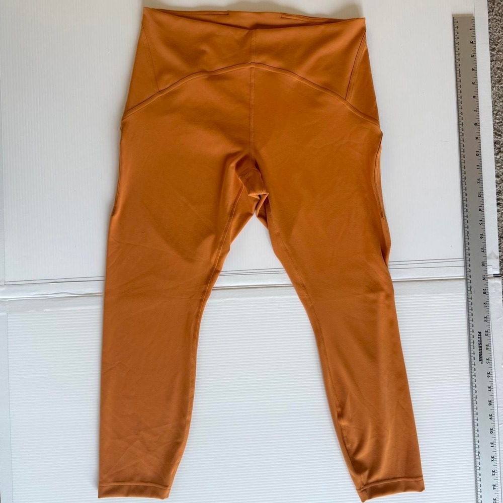 Lululemon InStill High Rise Tight 24" Butternut Brown NWOT Size 14